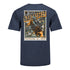 PBR Manchester 2024 UTB City T-Shirt in Blue - Front View