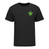 PBR Unleash the Beast 2024 Routing T-Shirt in Black and Green - Front View