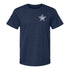 PBR Billings 2024 UTB City T-Shirt in Blue - Front View