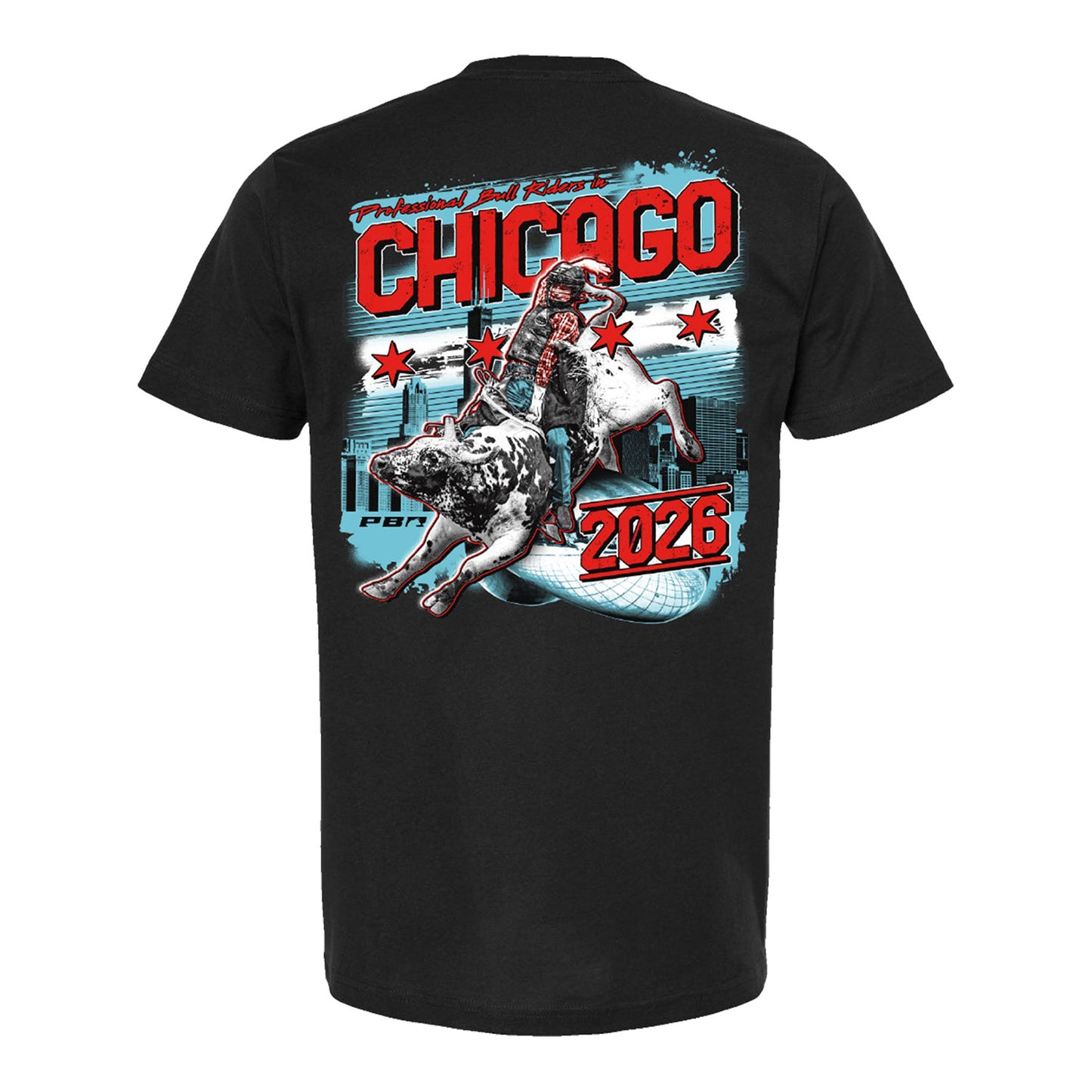 PBR Chicago 2026 Stars and Stripes T-Shirt