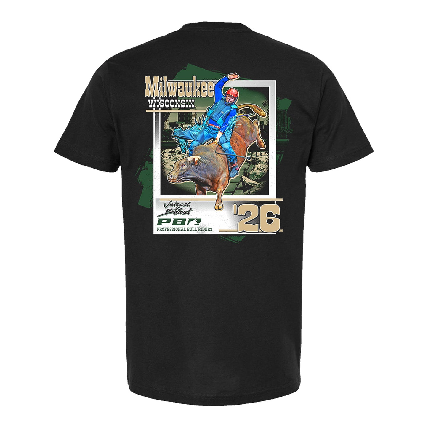 PBR 2026 Unleash The Beast Milwaukee City Tee