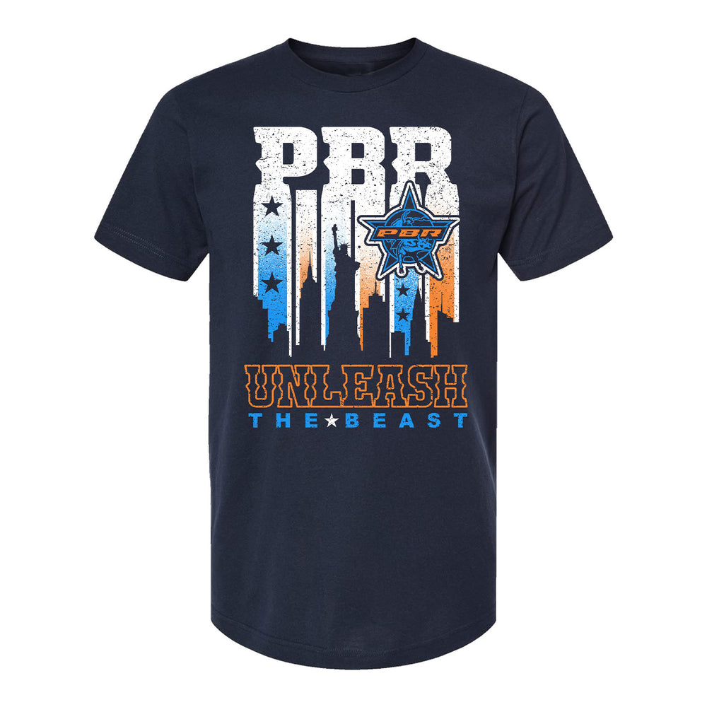 PBR NYC Drip T-Shirt - Navy