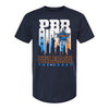 PBR NYC Drip T-Shirt - Navy