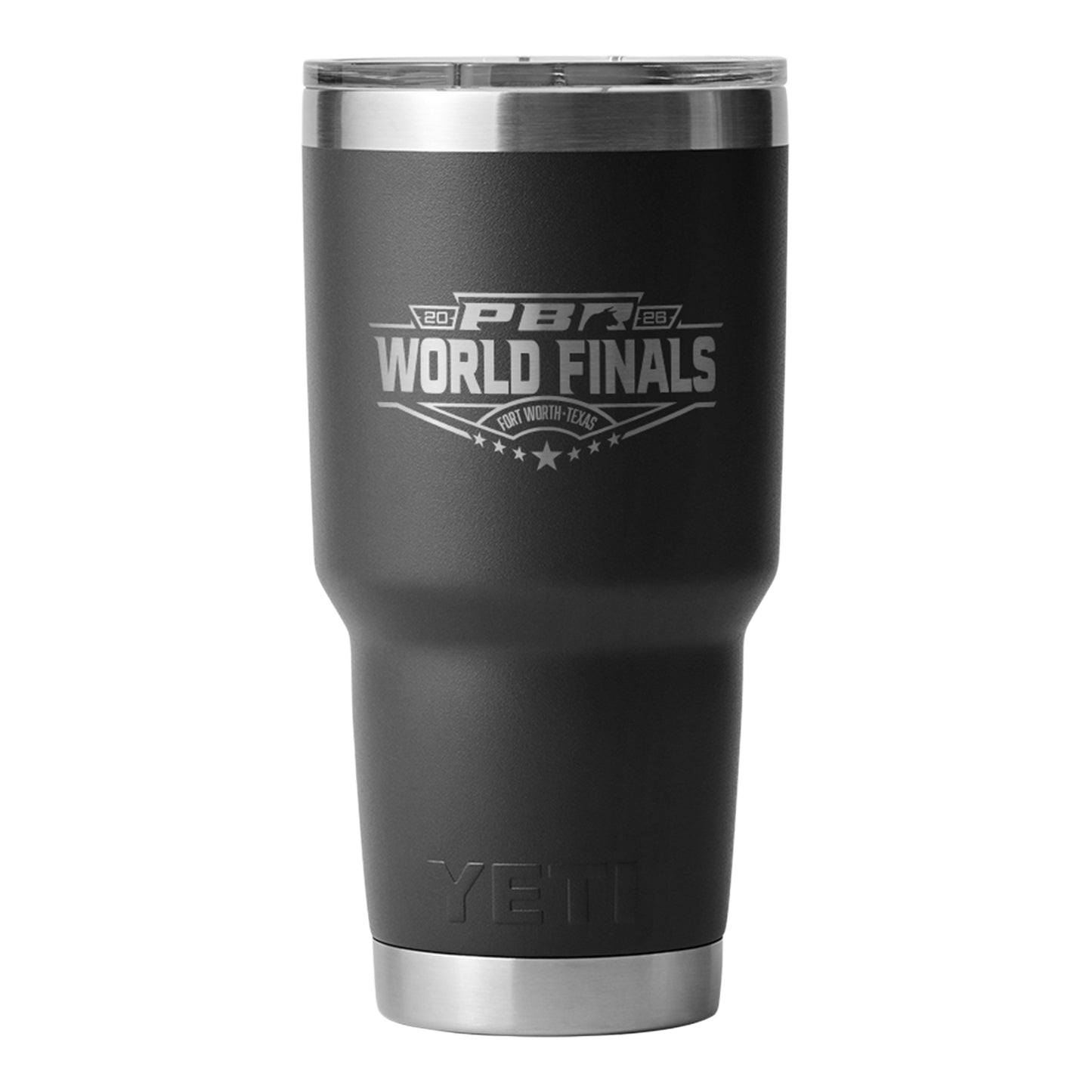 PBR 2026 World Finals 30 oz YETI® Rambler - Black