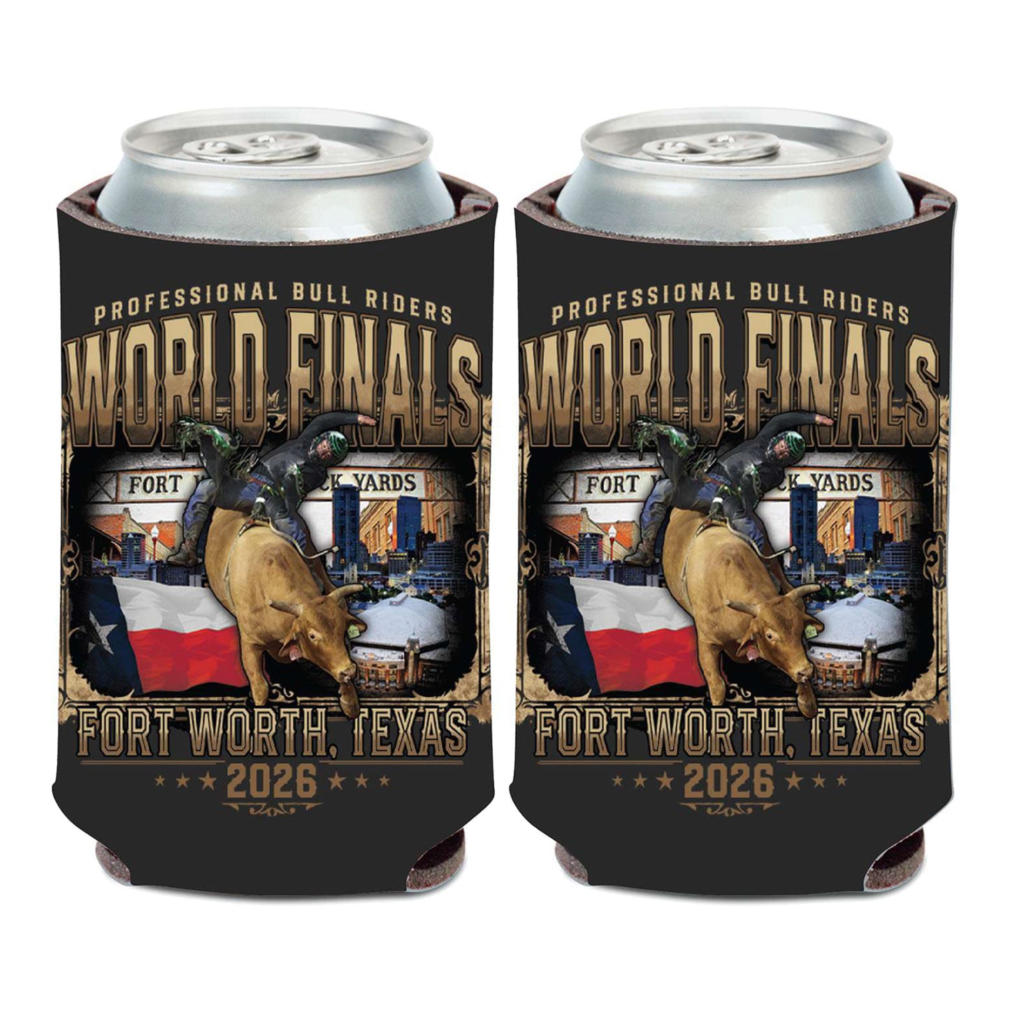 PBR 2026 World Finals Signature Sign Can Cooler