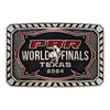 2024 PBR World Finals Red/Black/Silver Buckle