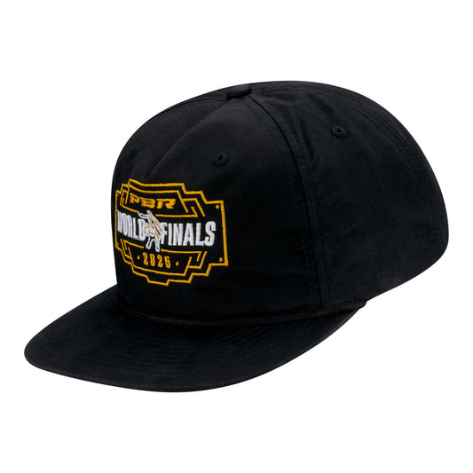 PBR World Finals 2025 Logo Rope Hat - Angled Left Side View