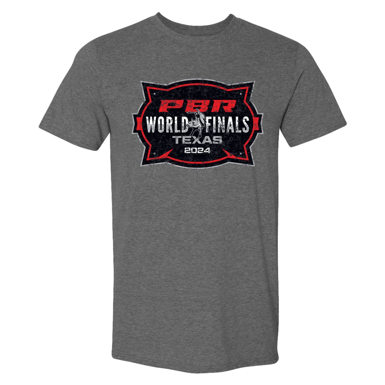2024 PBR World Finals Distressed Logo T-Shirt | PBR Shop