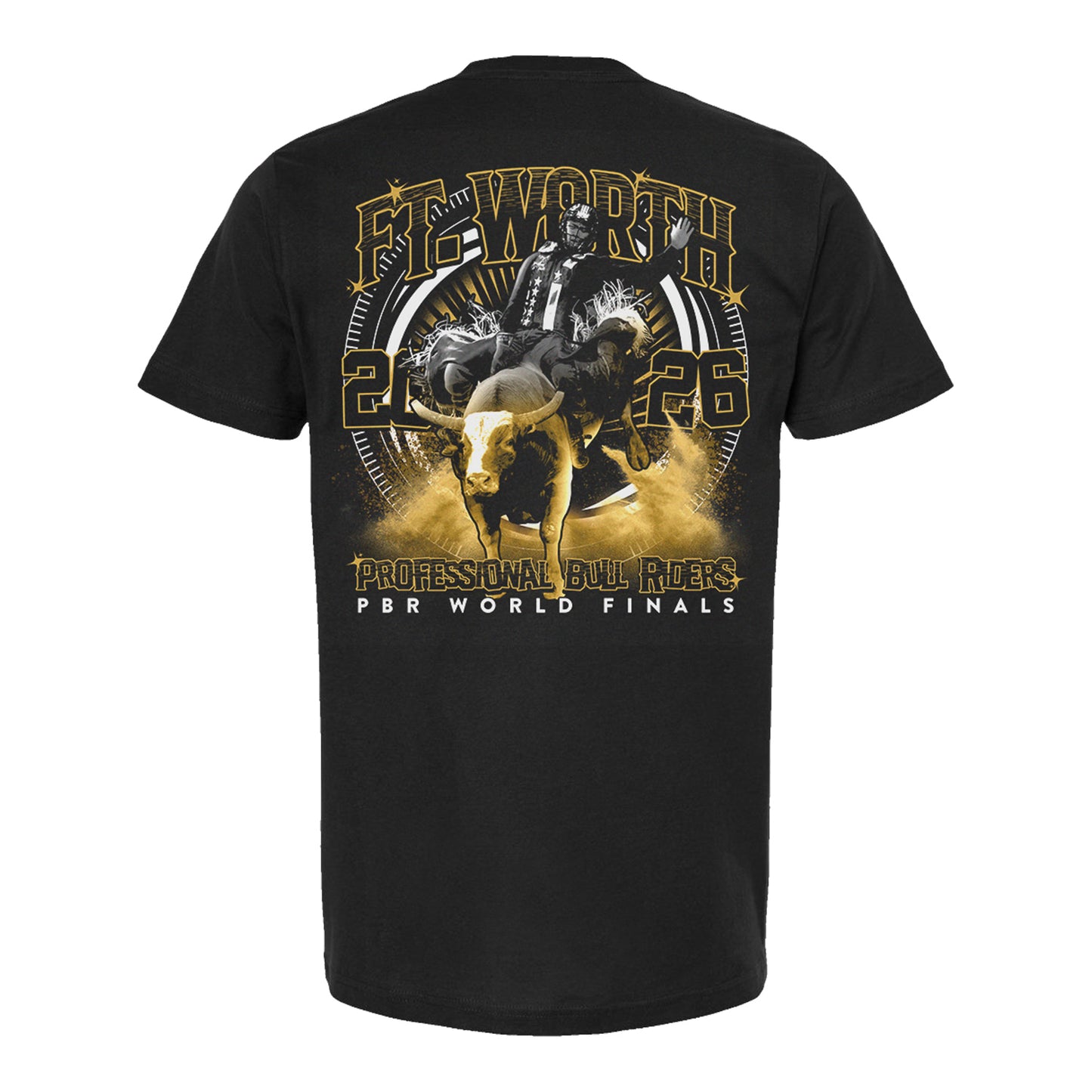 PBR 2026 World Finals Portal T-Shirt - Black