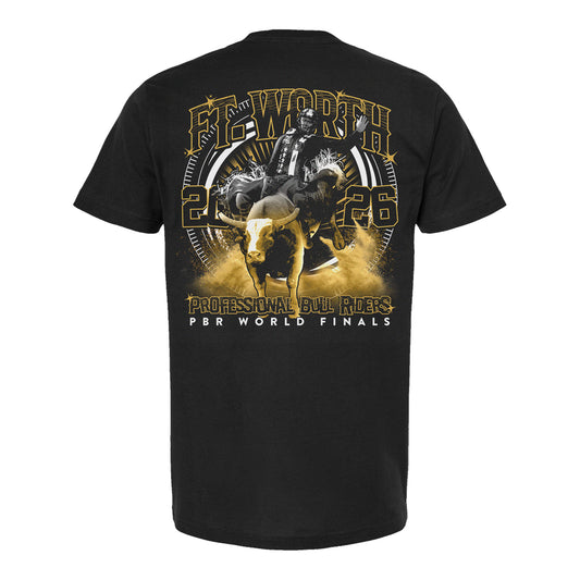 PBR 2026 World Finals Portal T-Shirt - Black