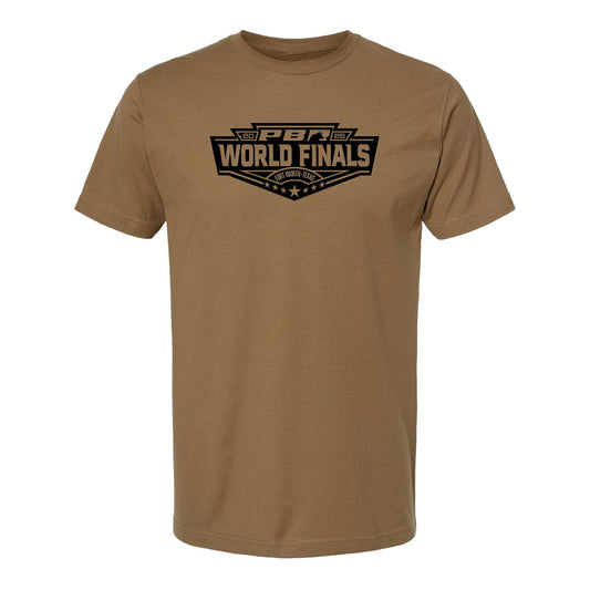 PBR 2026 World Finals Logo T-Shirt - Brown