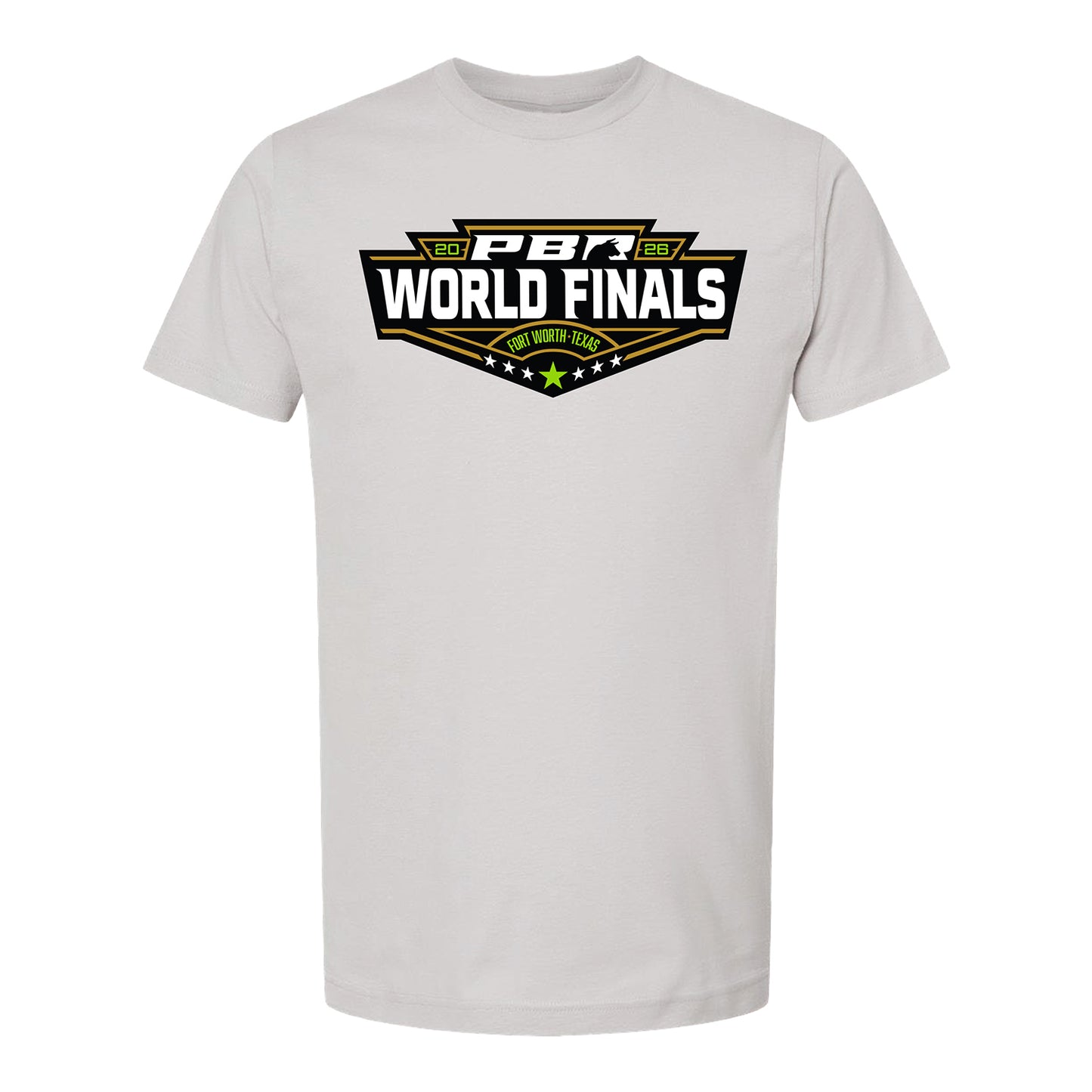 PBR 2026 World Finals Logo T-Shirt - Silver
