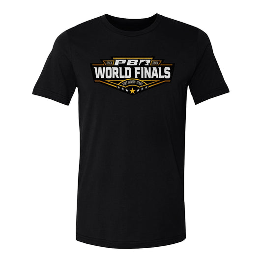 PBR 2026 World Finals Online Exclusive Signature Logo T-Shirt - Black