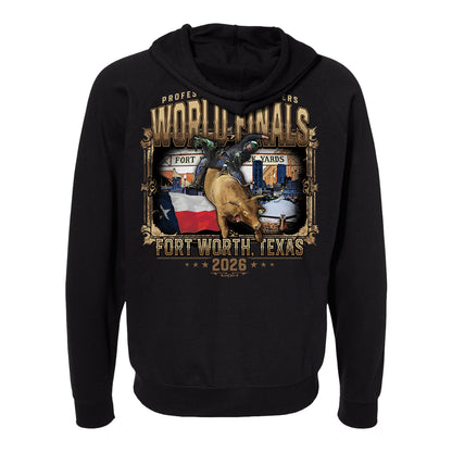 PBR 2026 World Finals Signature Sign Full-Zip Sweatshirt - Black
