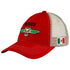 PBR Global Cup Team Mexico Hat in Red - Angled Left Side View