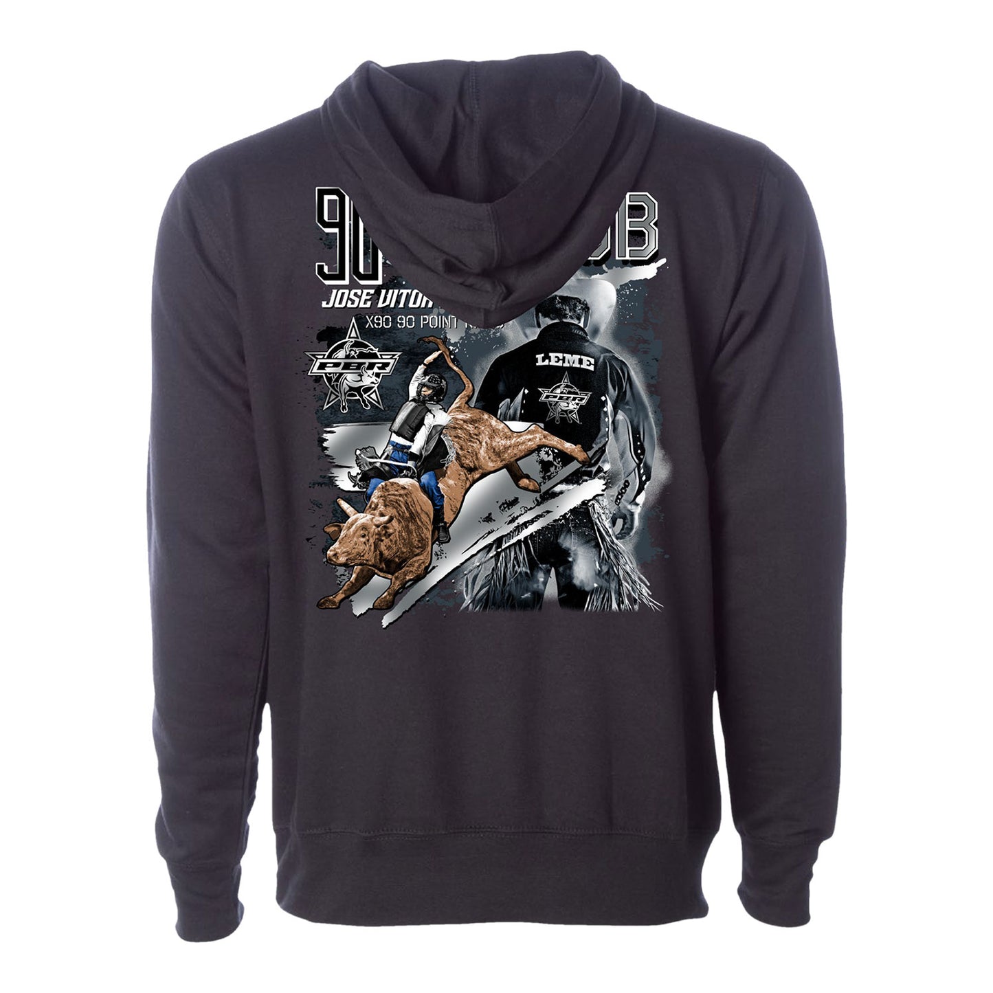 PBR Jose Vitor Leme 90 - 90 Club Hooded Sweatshirt - Black