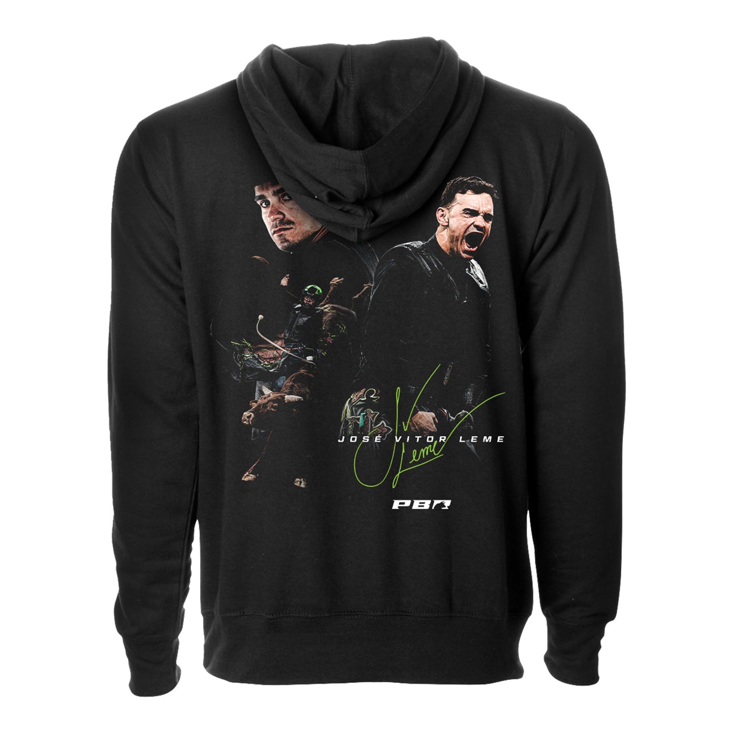 Jose Vitor Leme Signature Portrait Rider Hoodie - Black
