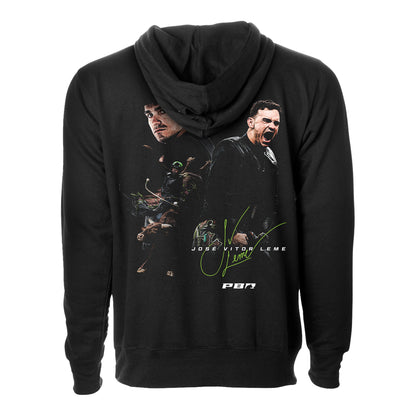 Jose Vitor Leme Signature Portrait Rider Hoodie - Black