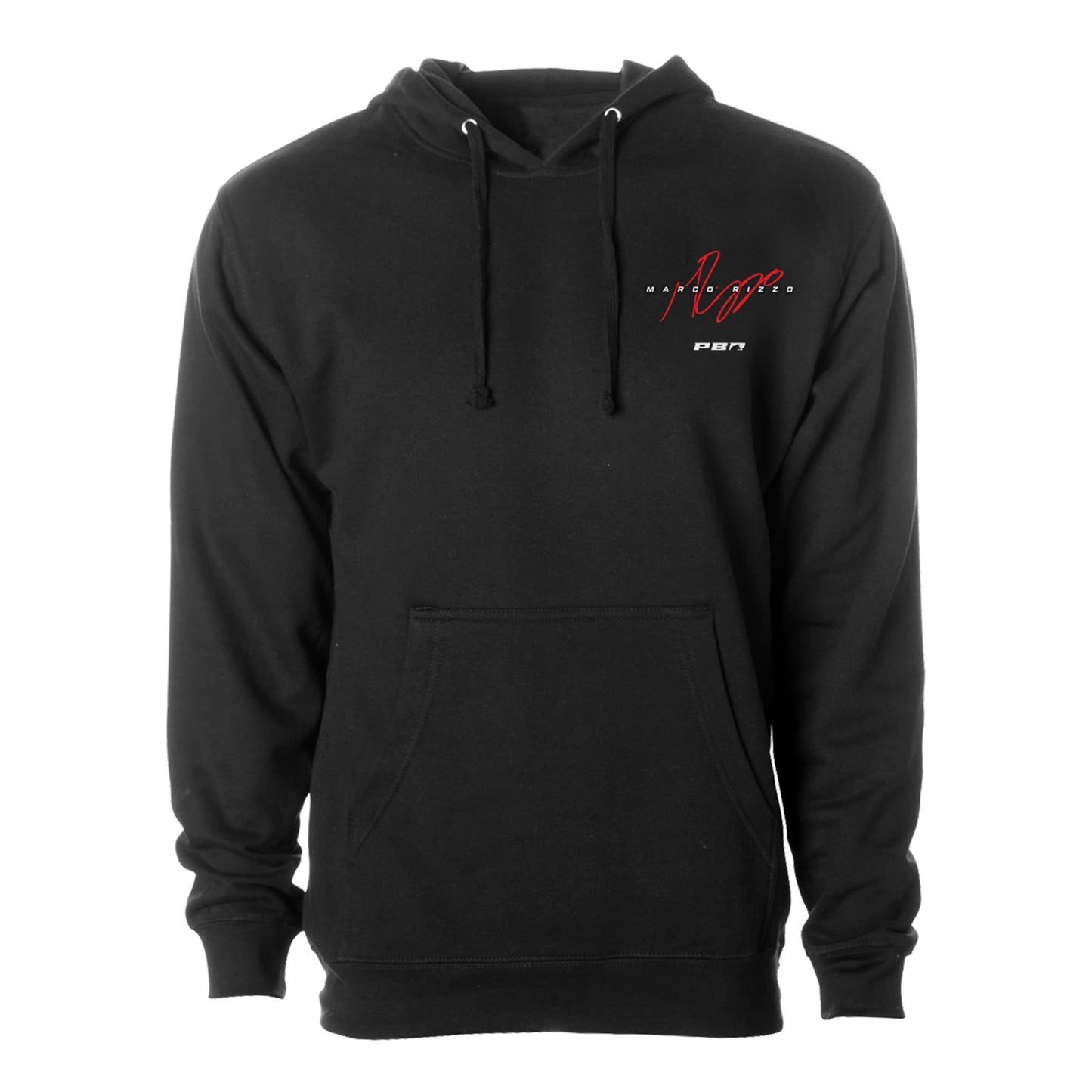 Marco Rizzo Signature Portrait Rider Hoodie - Black