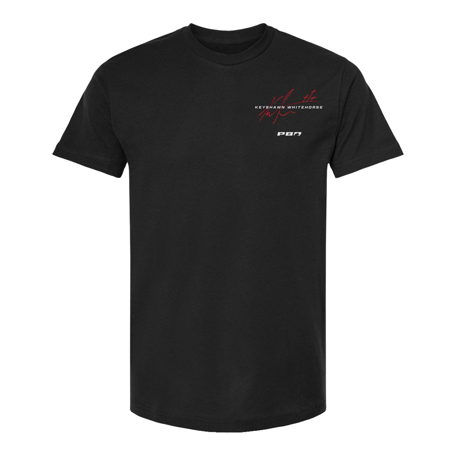Keyshawn Whitehorse Signature Portrait Rider T-Shirt - Black – PBR
