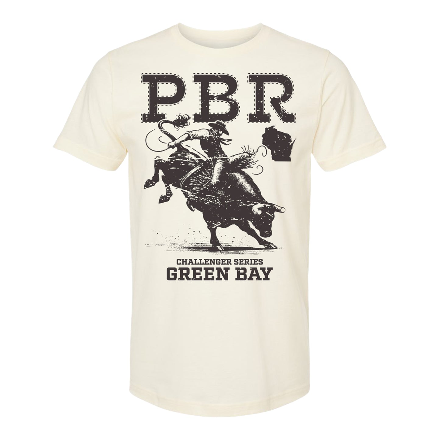 PBR Green Bay Challenger City T-Shirt - Natural