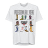 Ladies PBR Teams Artistic Boots T-Shirt