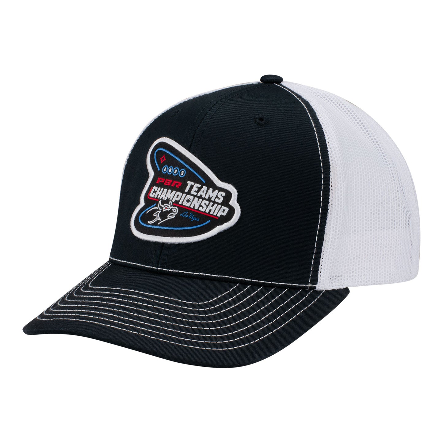 PBR 2025 Teams Championship Trucker Hat - Angled Left Side View
