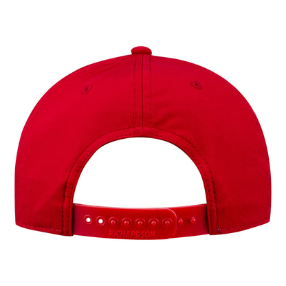 PBR 2025 Teams Championship Red Rope Hat - Back View