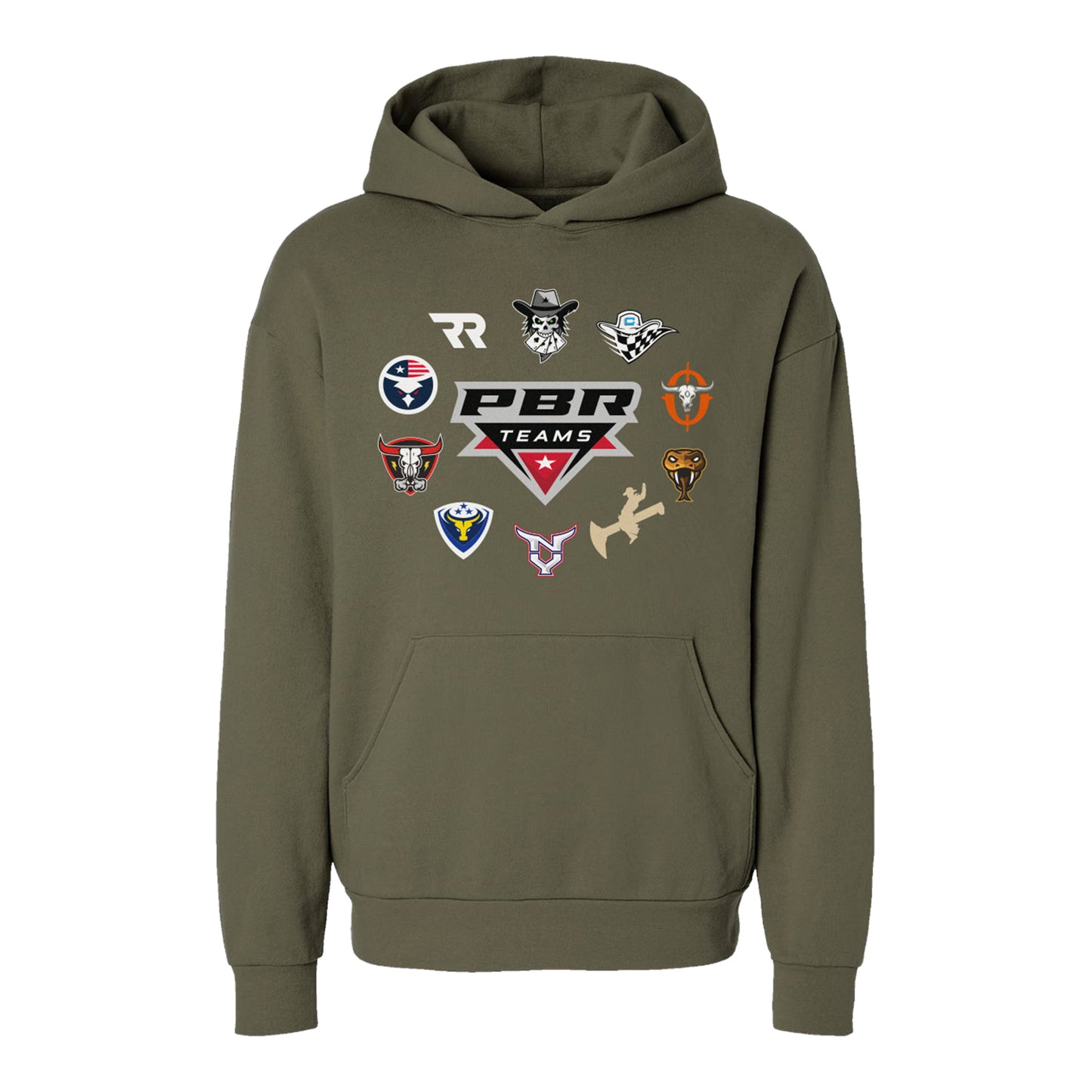 PBR Teams Circle Sweatshirt - Front View