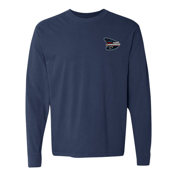 PBR 2024 Teams Championship USA Map Long Sleeve T-Shirt - Front View