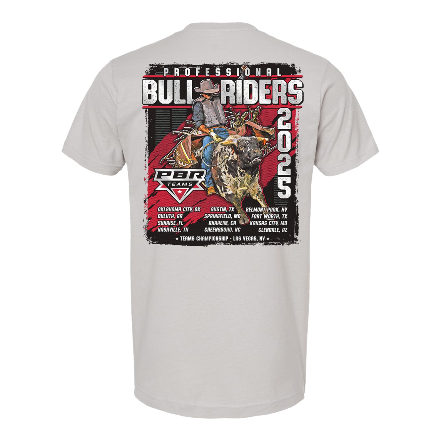 2025 Teams Championship Routing T-Shirt - Back View