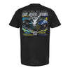 Smoky Mountain Showdown Rivalry T-Shirt - Cowboys vs. Stampede - Back View