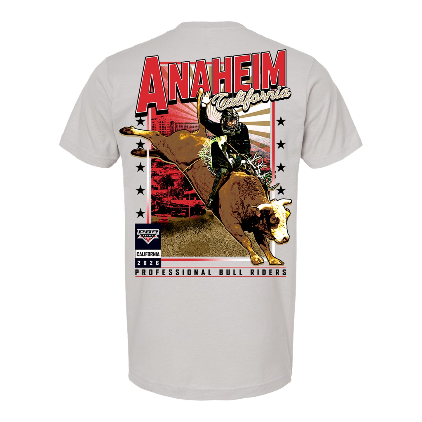 PBR Teams 2026 Anaheim City T-Shirt - Silver
