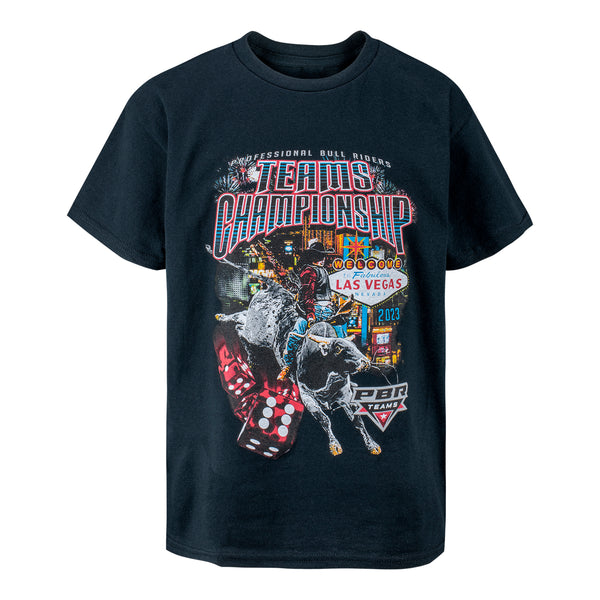 2023 PBR Team Series Championship Youth T-Shirt - Front View