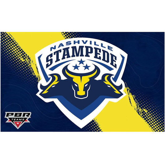 Nashville Stampede 3' x 5' Team Flag