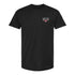 2024 PBR Teams Routing T-Shirt in Black - Front View