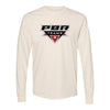 PBR 2024 Teams Long Sleeve Shirt in Ivory - Front View