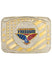 Oklahoma Freedom Inaugural Teams Buckle - Front View