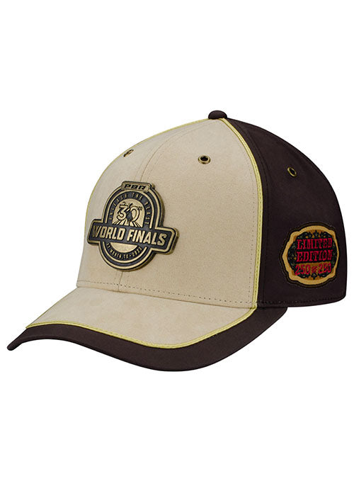 2023 PBR World Finals Limited Edition Hat in Brown - Left Side View