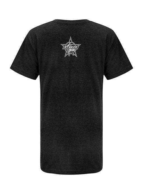PBR Game Over Shirt in Charcoal Black - Back View