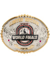 2023 PBR World Finals Limited Edition Belt Buckle - Front View
