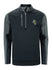 Austin Gamblers Quarter-Zip in Black and Carbon - Front View