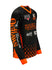 Kansas City Outlaws Jersey in Black and Orange - Right Side View