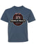 2023 PBR World Finals Youth T-Shirt in Vintage Heather Blue - Front View