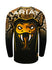 Texas Rattlers Jersey in Black and Gold - Back View