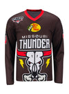 Missouri Thunder Jersey in Brown - Front View