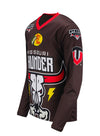 Missouri Thunder Jersey in Brown - Left Side View