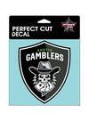 Austin Gamblers 6x6 Decal