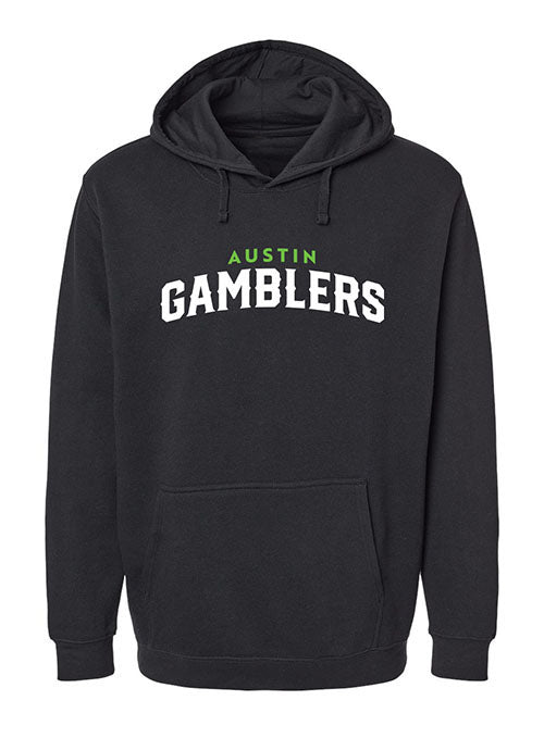 Austin Gamblers Sweatshirt in Black - Front View