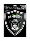 Austin Gamblers Die-cut Magnet